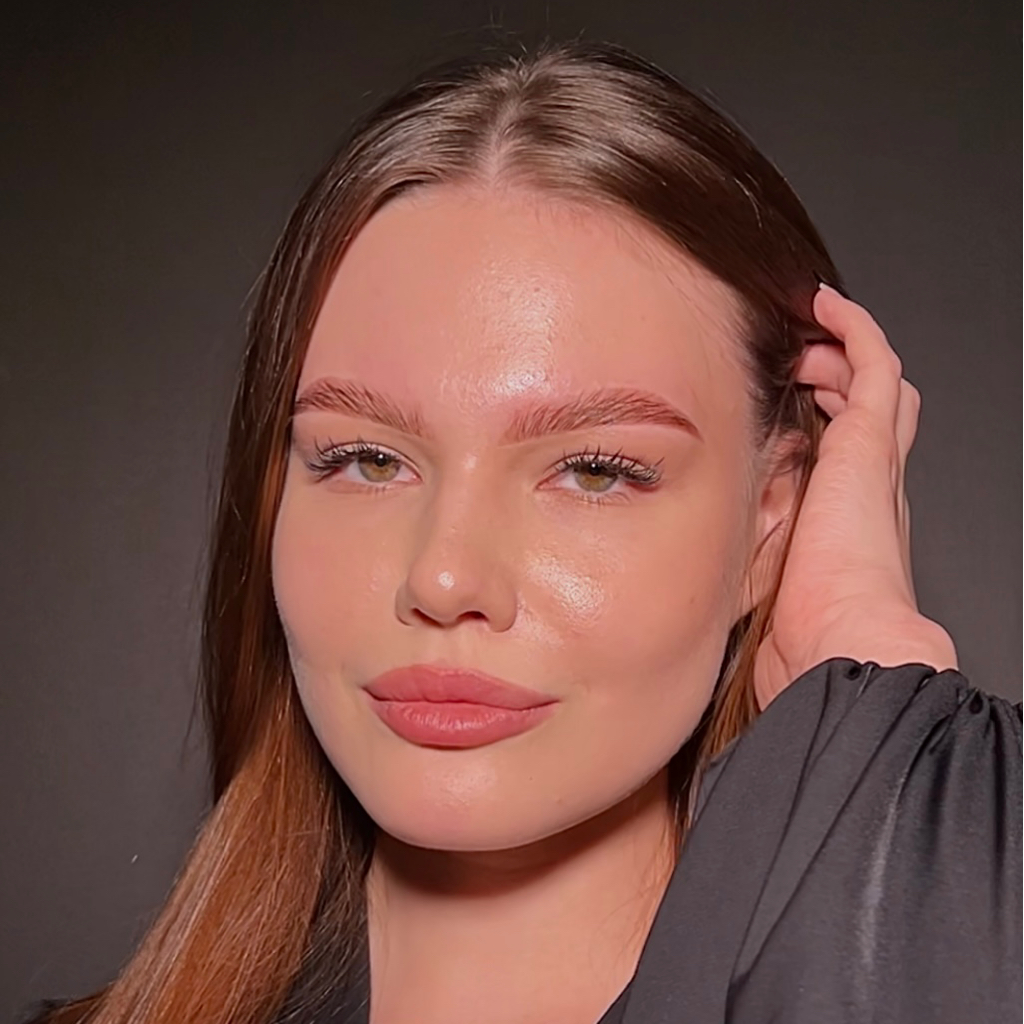 ламинирование бровей с коррекцией и окрашиванием