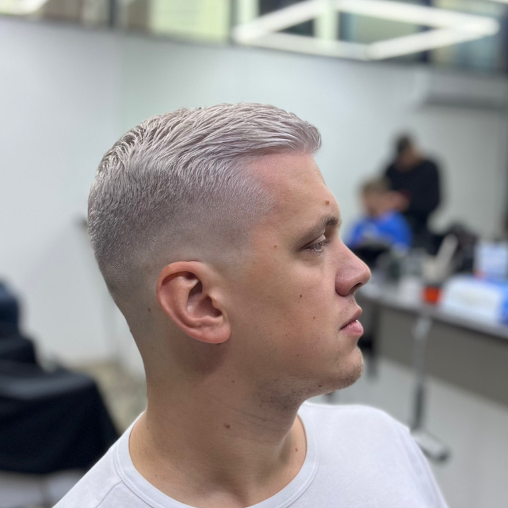 Окрашивание в белый/ пепельный трендовые цвета