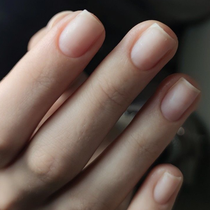 Маникюр без покрытия