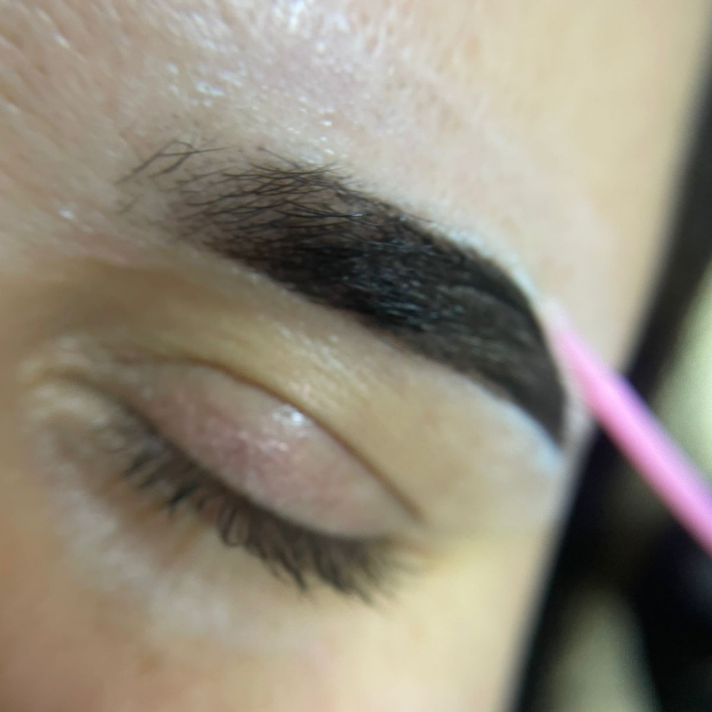 Архитектура бровей + окрашивание