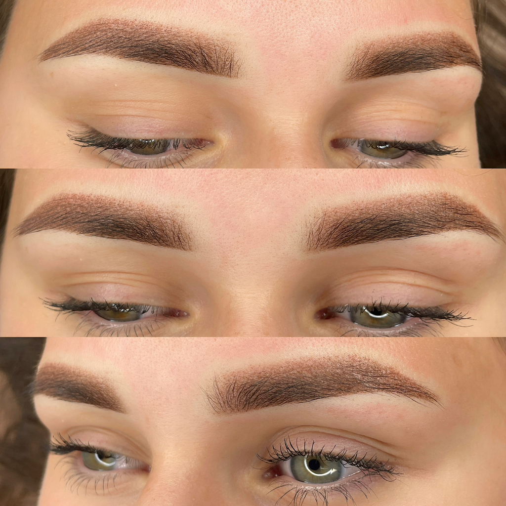 Перманентный макияж бровей