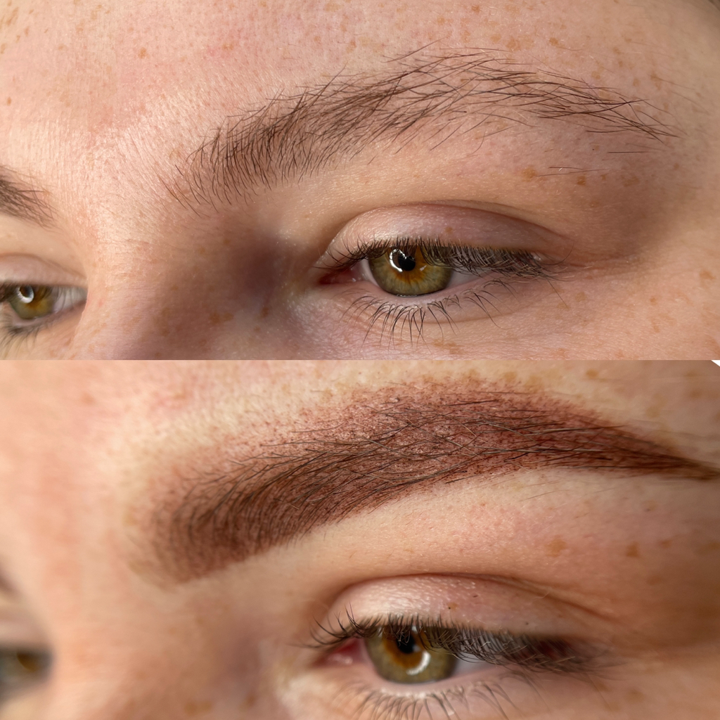 Коррекция бровей