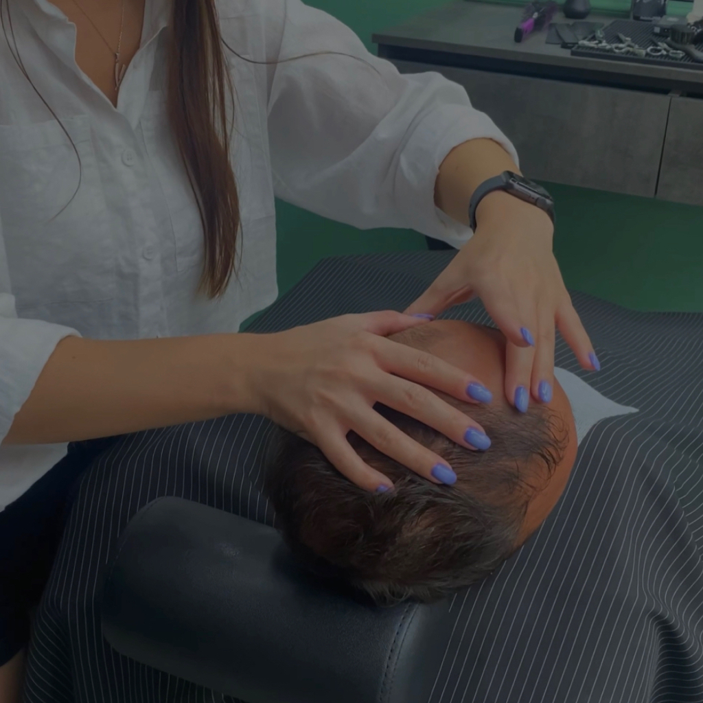 Массаж головы и лица