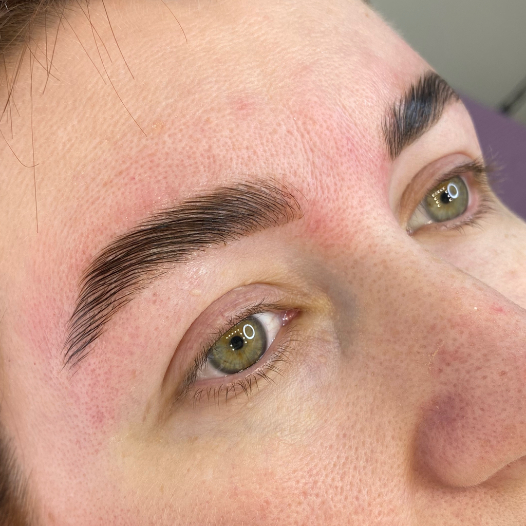 Долговременная укладка бровей без окрашивания