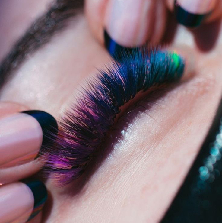 Полноценное цветное наращивание 4-5 D