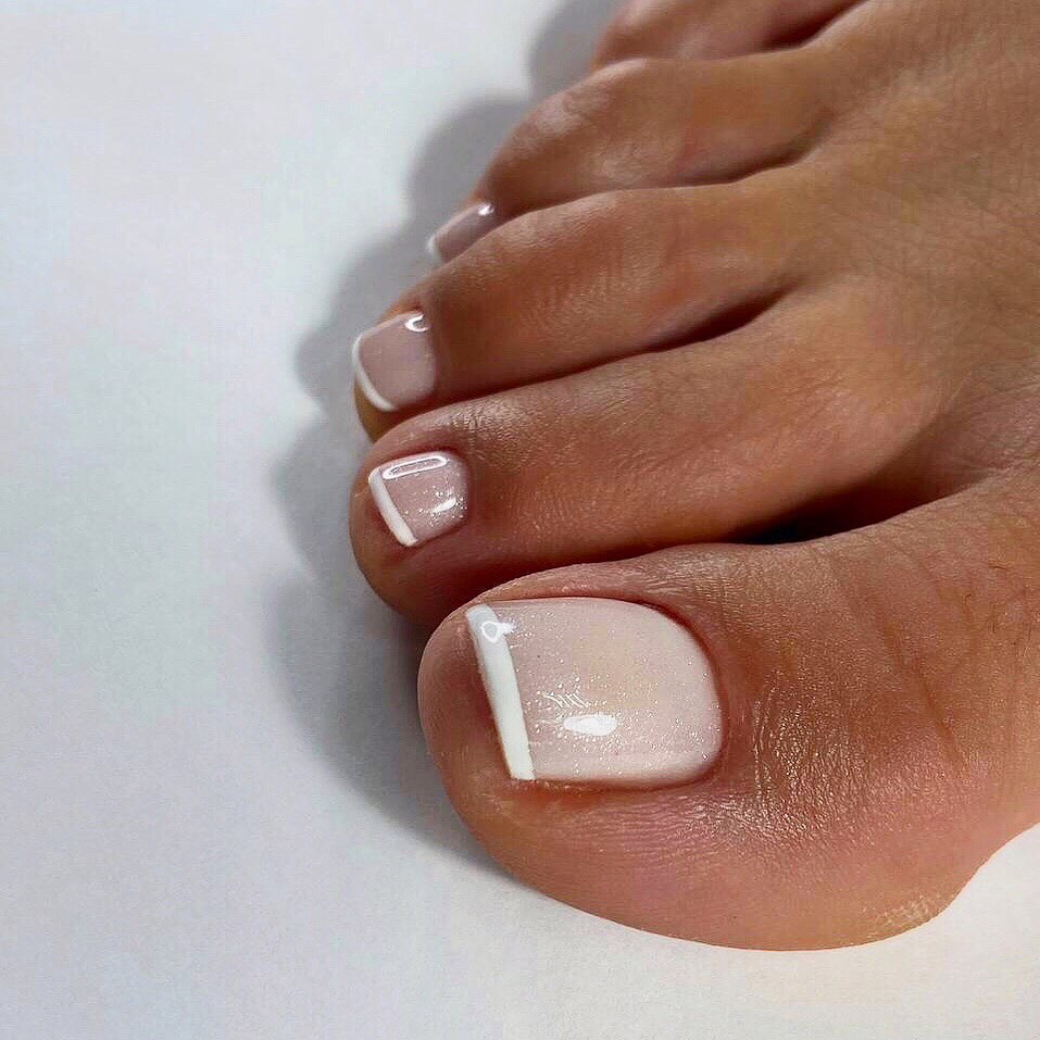 Педикюр только пальчики с покрытием