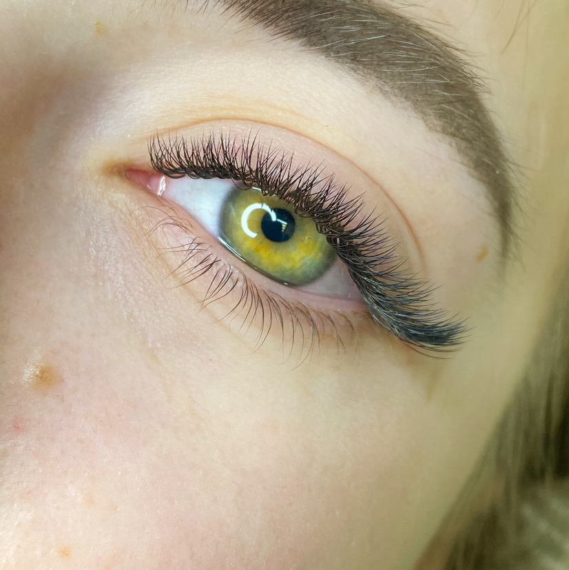 Наращивание ресниц 2D