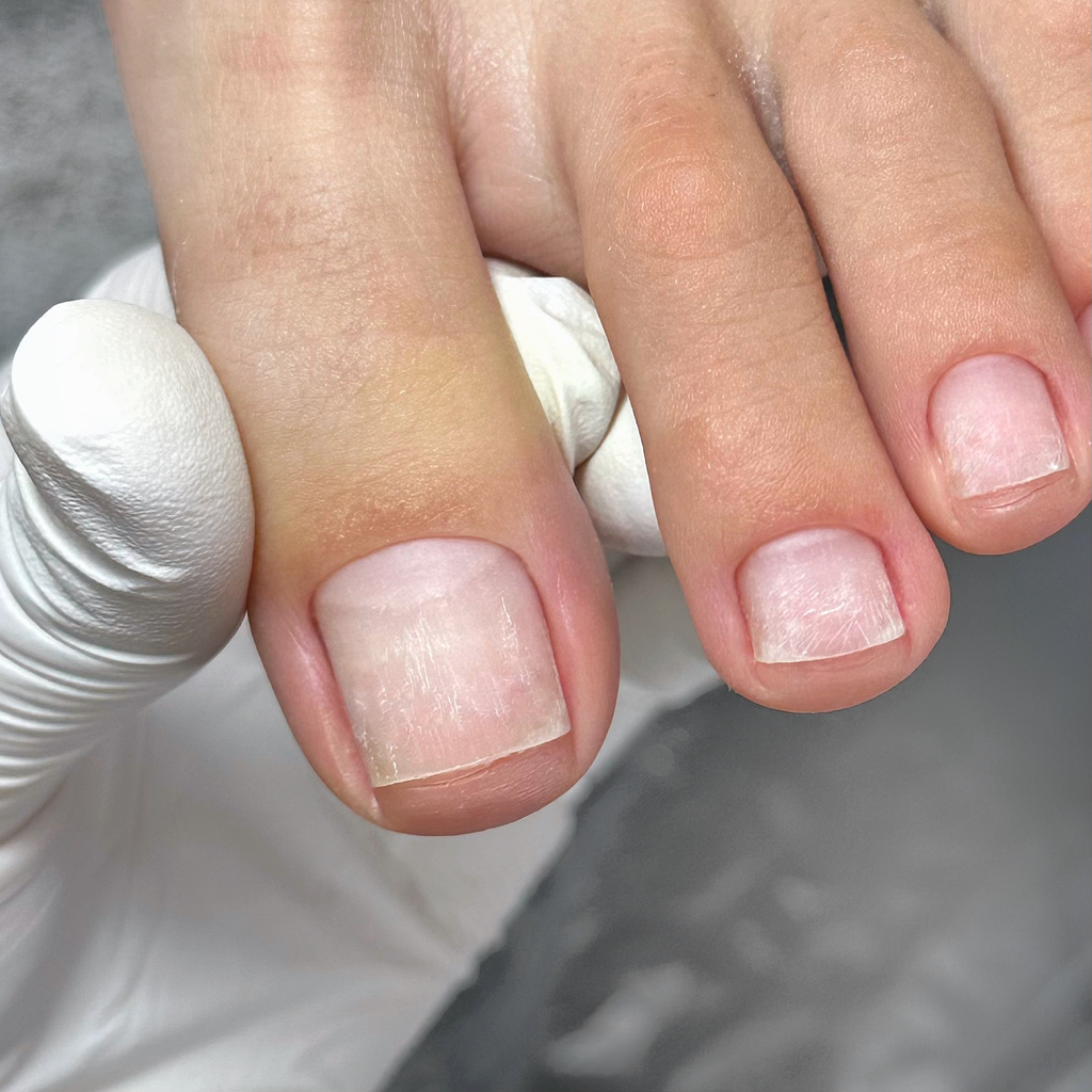 Полный педикюр без покрытия