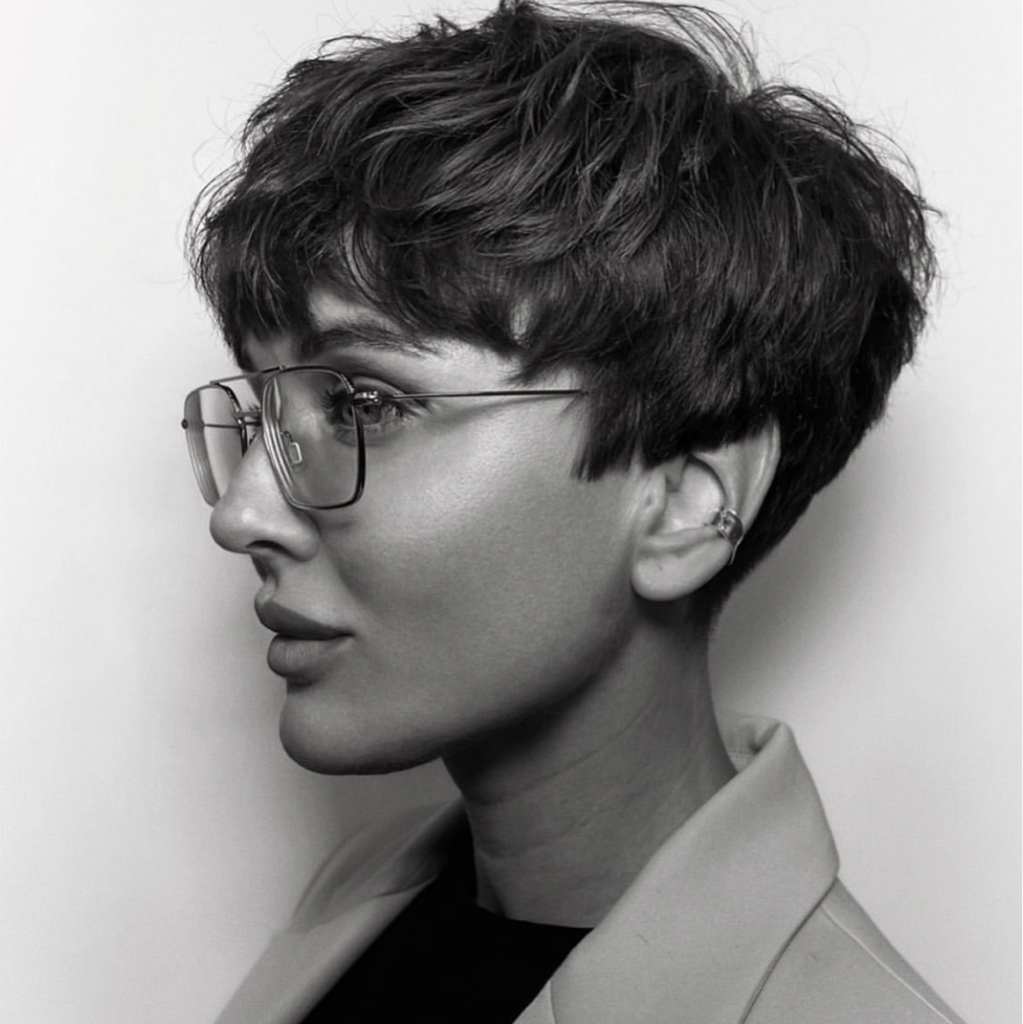 Окрашивание волос тон в тон Короткие волосы