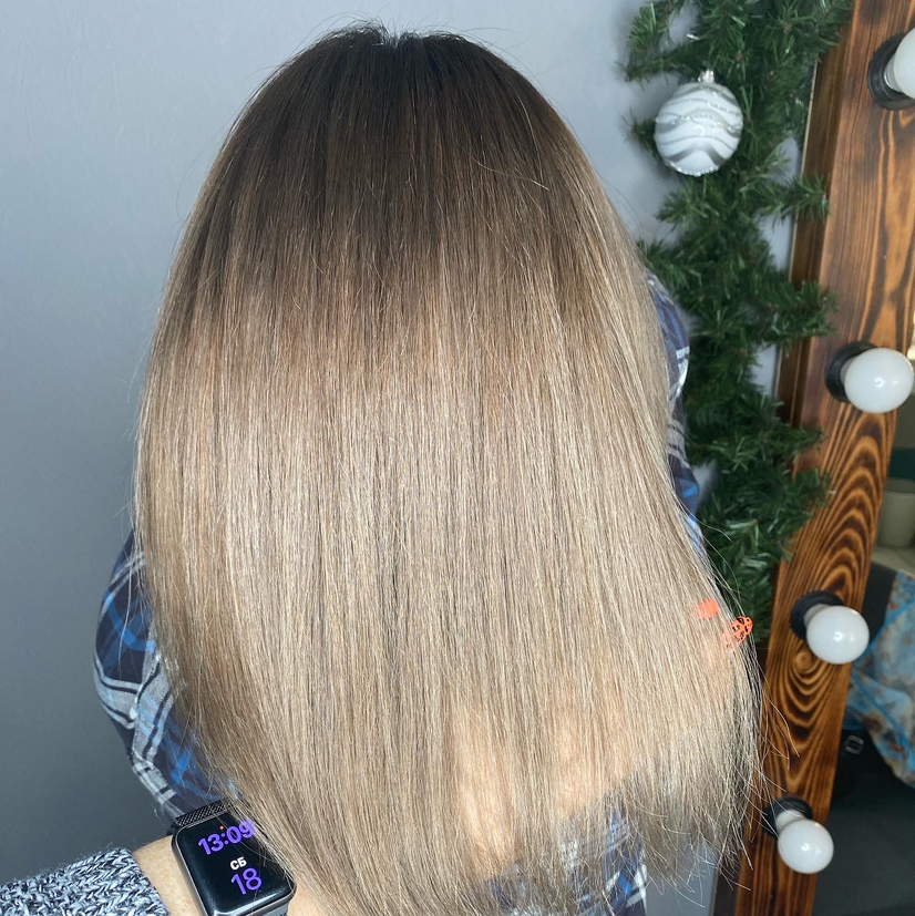 Тонирование волос