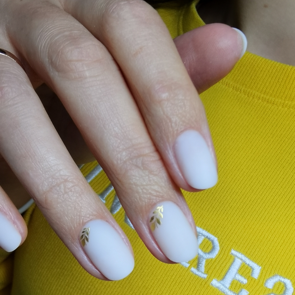 Маникюр /Гель / короткие, однотон
