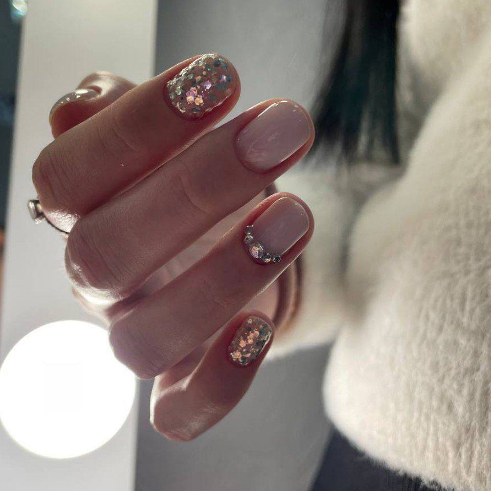 Комбинированный маникюр + снятие