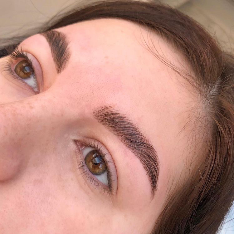 Оформление бровей (коррекция+окрашивание) краска/хна