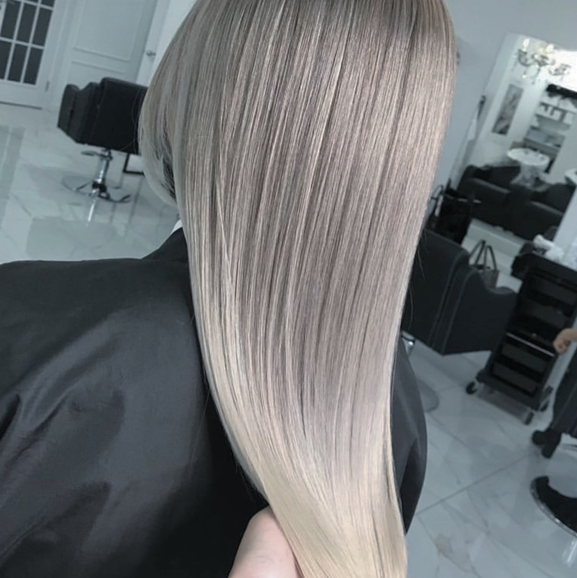 Сложное окрашивание ( осветление + тонирование)