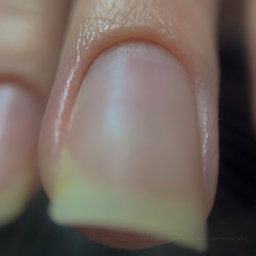 Полное снятие и маникюр без покрытия