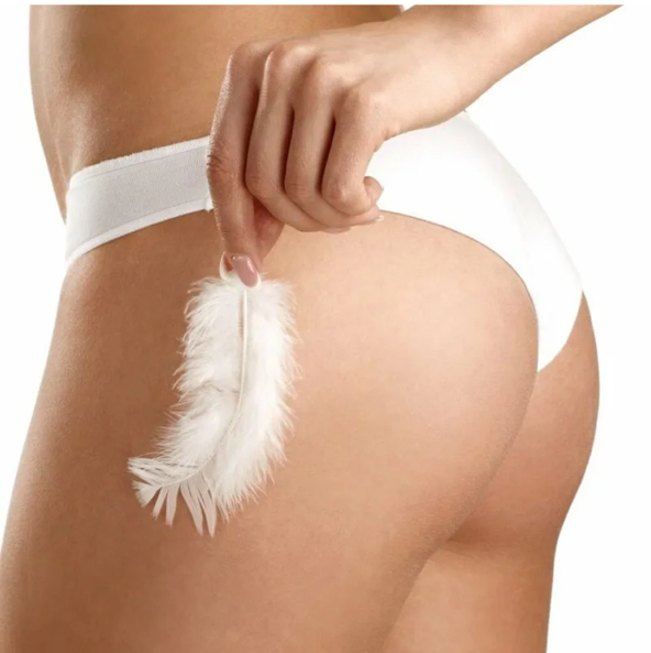 Депиляция ягодиц ( воск)