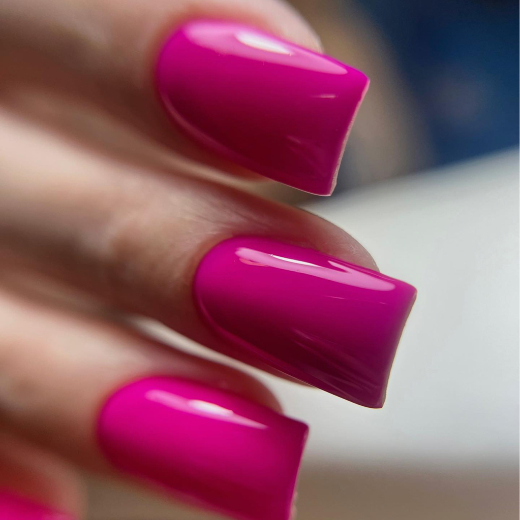 Маникюр + однотонное покрытие ( гель )