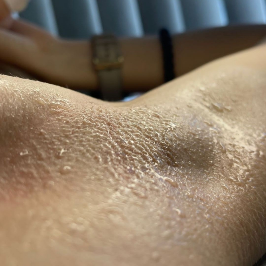 Шугаринг подмышечные впадины