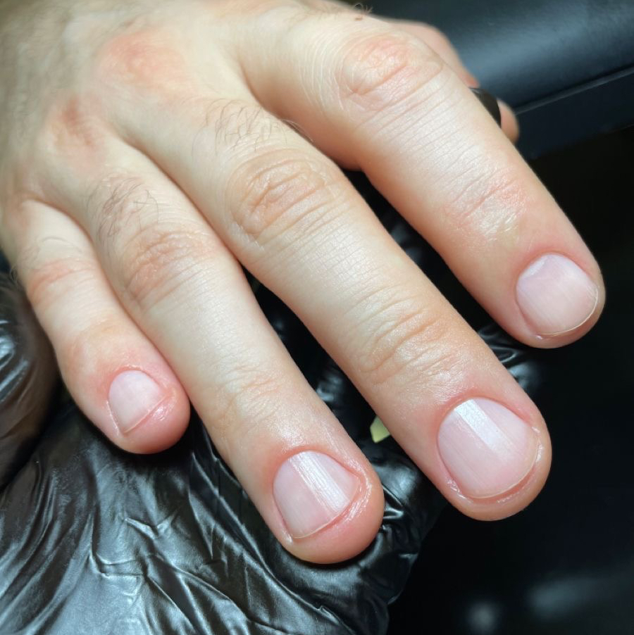 Маникюр мужской(без покрытия)