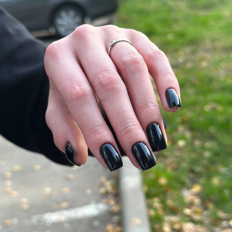 Маникюр без покрытия