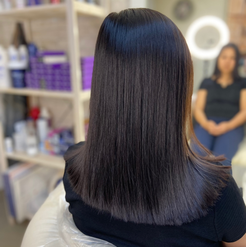 Окрашивание в один тон