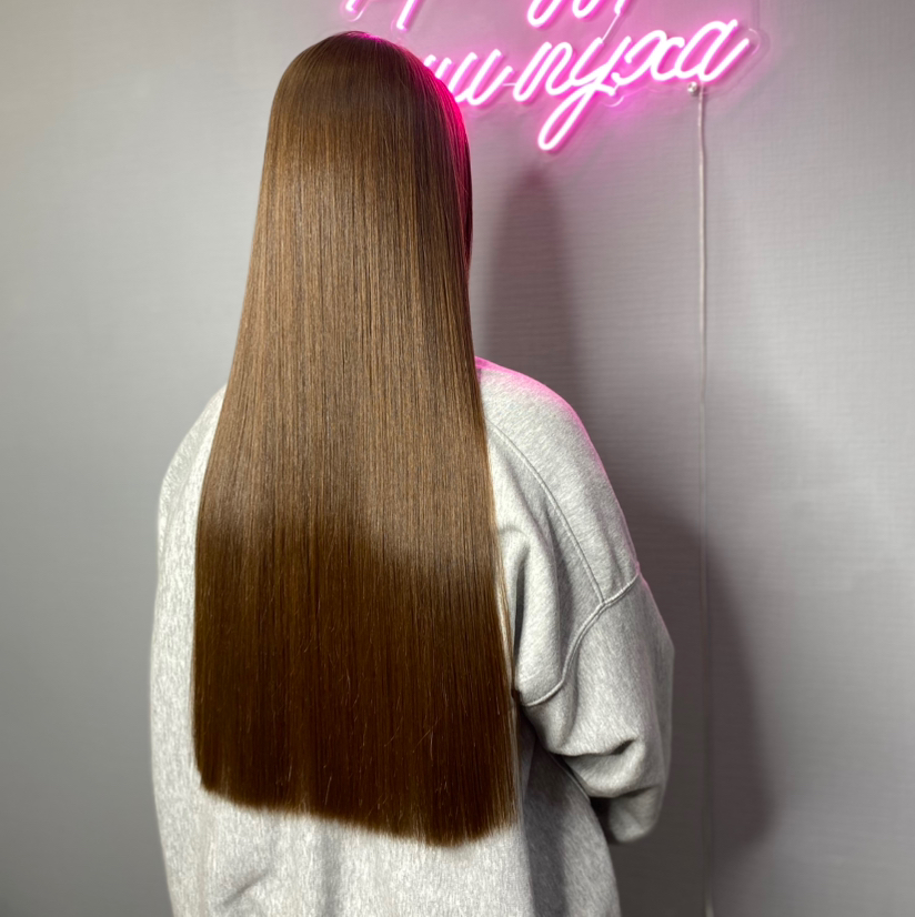 Кератиновое выпрямление