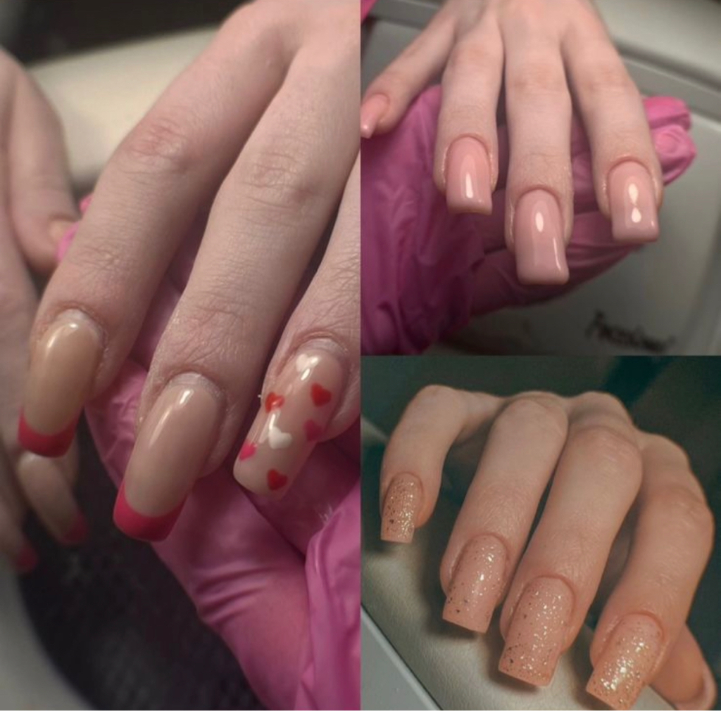 Коррекция наращивания ногтей