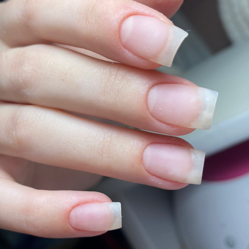 Маникюр без покрытия