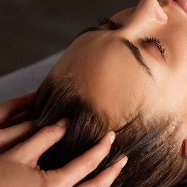 Массаж головы