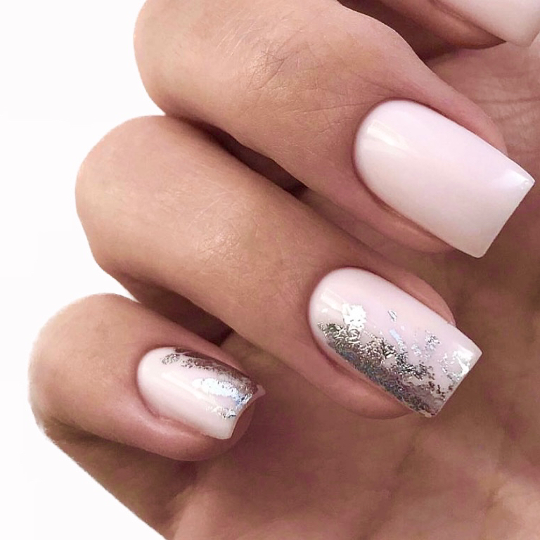 Покрытие гель-лаком с дизайном