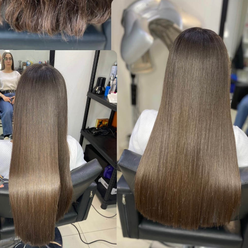 Кератиновое выпрямление