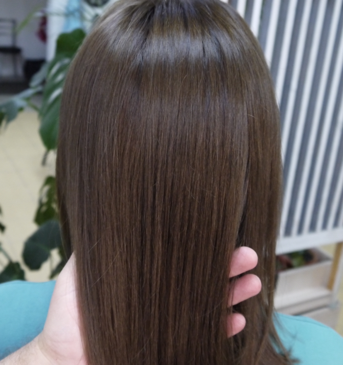 Окрашивание Длинных Волос у Директора