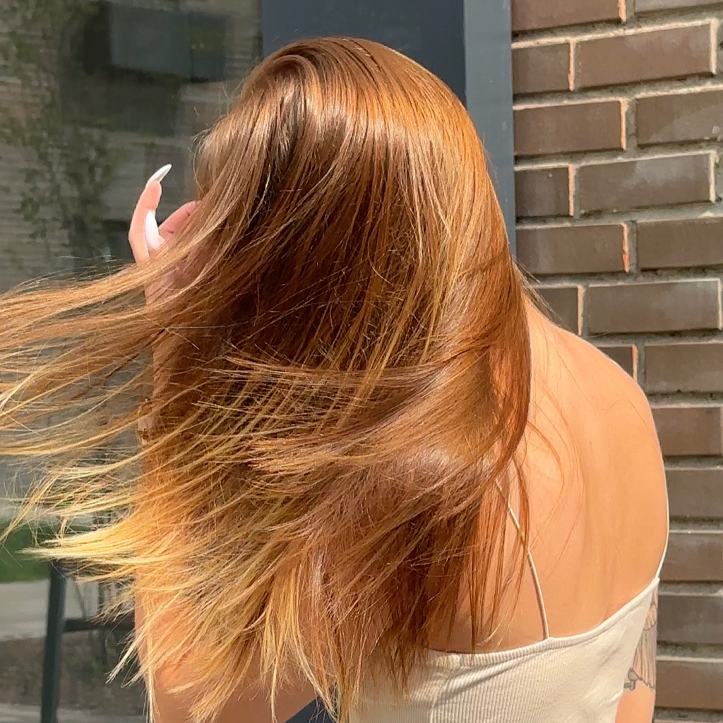 Кератиновое выпрямление