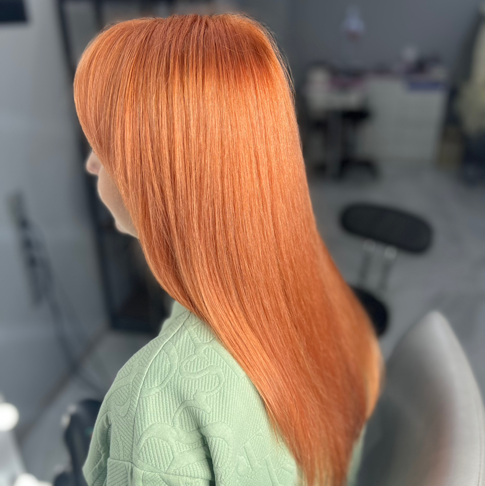 Окрашивание в один тон